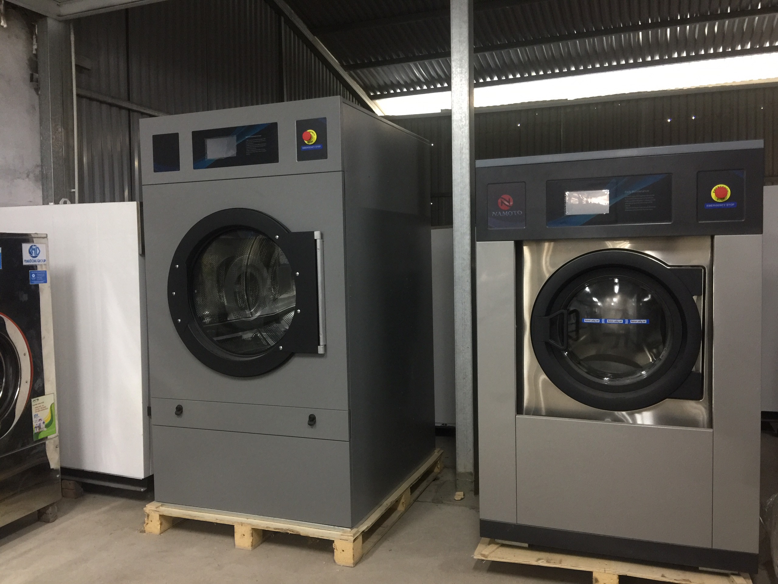 máy giặt công nghiệp Namoto